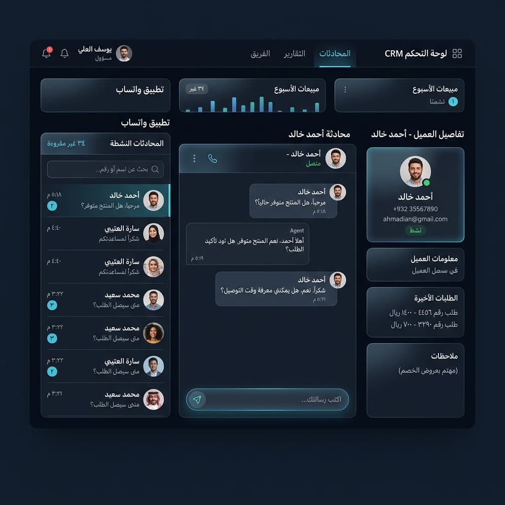 SkyCRM Complete Dashboard